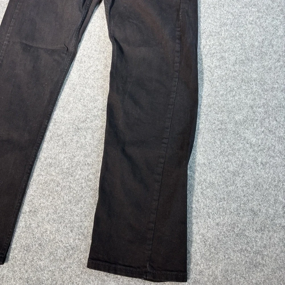 Levi Jeans 505 Mens 36x34 Black Wash Straight Leg Red Tab‎ Excellent Condition